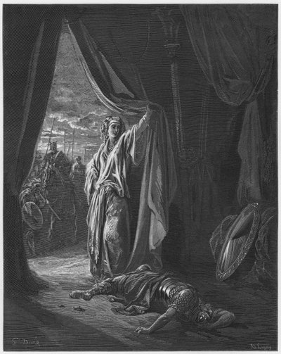 Jael en Sisera door Gustave Dore